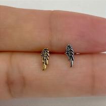 Labret de Aço Cirúrgico com Asinha Dourada - 1,2mm