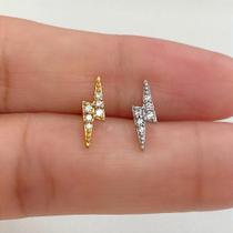 LABRET DE AÇO CIRÚRGICO COM ZIRCÔNIAS CRISTAL - 1,2mm - Raio 12,2mm x 3,8mm