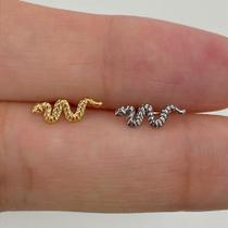 Labret de Titânio Cobra com Rosca Interna - 1,2mm