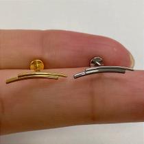 Labret de Titânio com Barrinhas - Hipoalergênico e Resistente Labret de Titânio com Barrinhas - Hipoalergênico e Resistente