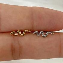 Labret em Aço Cirúrgico Cobra OPP - 1,2mm - Dourado