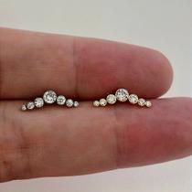 Labret em aço cirúrgico seventhy com zircônias cristal