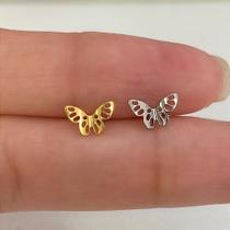 LABRET TITÂNIO BUTTERFLY - Acessório de Piercing