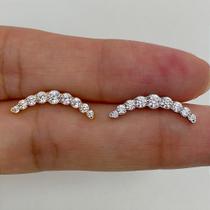LABRET TITÂNIO CASCATÃO COM ZIRCÔNIAS - 1,2mm LABRET TITÂNIO CASCATÃO COM ZIRCÔNIAS - 1,2mm