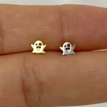Labret titânio fantasminha dourado com processo pvd Labret titânio fantasminha dourado com processo pvd