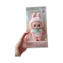 Labubu Anime Figura PVC Pingente Boneca Modelo Monstro Réplica Chaveiro Brinquedo Infantil Presente