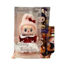 Labubu Anime Figura PVC Pingente Boneca Modelo Monstro Réplica Chaveiro Brinquedo Infantil Presente