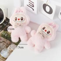 Labubu Lafufu boneco famoso monstrinho presente papelaria menino menina pendurar na bolsa estojo