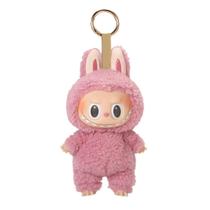 Labubu Lafufu Pop Mart Macaron Chaveiro de Pelúcia Surpresa Boneco