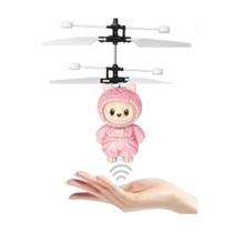LABUBU Monster Com Hélice Brinquedo Infatil Com USB Figura De Ação +3Anos