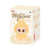 Labubu Sentado Coleção Have a Seat Pop Mart Boneco Colecionável Edição Limitada
