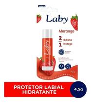 Laby Prot Sol Labial Fps15 Morango Sensação Stick 1un 4,5gr