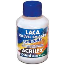 Laca Solúvel em Água acabamento Brilhante Acrilex 100 ml