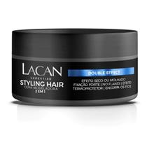 Lacan Cera Modeladora 2 em 1 Double Effect Styling Hair 90g