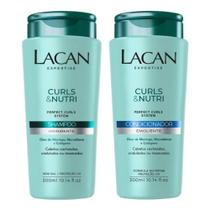 Lacan Curls E Nutri Kit Sh E Cond Cacheados e Ressecados 300ml