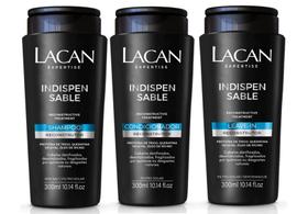 Lacan Indispensable Kit Shampoo Condicionador e Leave-in Lacan Indispensable Kit Shampoo Condicionador e Leave-in