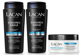 Lacan Indispensable Kit Shampoo Condicionador e Máscara Lacan Indispensable Kit Shampoo Condicionador e Máscara