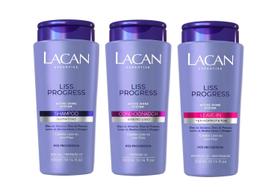 Lacan Kit Shampoo Condicionador e Leave-in Liso Lacan Kit Shampoo Condicionador e Leave-in Liso