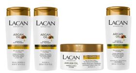 Lacan Maxi Hidratante Kit Sh + Cond + Masc + Leave-in