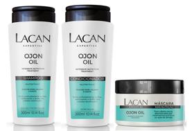 Lacan Ojon Oil Kit Shampoo Condicionador e Máscara Lacan Ojon Oil Kit Shampoo Condicionador e Máscara