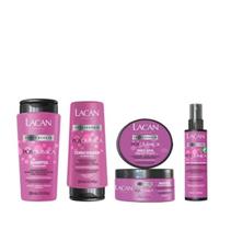 Lacan Regenerador Pos Quimica Duo 300ml e Mascara 300g e Spray Reparador 120ml Lacan Regenerador Pos Quimica Duo 300ml e Mascara 300g e Spray Reparador 120ml
