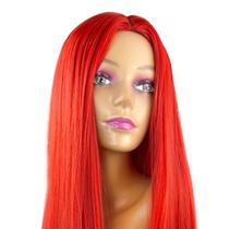 Lace Wig Lisa Longa Aprox 70 Cm Cabelo Fibra Organica Natural