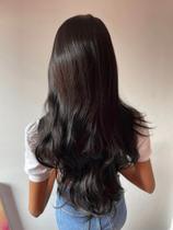 Lacewig, peruca, castanho, castanho escuro, fibra futura, ondulada, 75cm Lacewig, peruca, castanho, castanho escuro, fibra futura, ondulada, 75cm