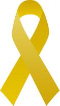 Laço Adesivo Setembro Amarelo Prevenção Suicídio