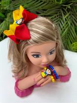 Laço Belli Temático Branca de Neve + Pulseira de Pérolas Laço Belli Temático Branca de Neve + Pulseira de Pérolas
