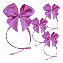 Laço Cetim N5 Decoração Lembrancinha C Fita P/ Amarrar 50un