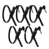 Laço com zíper ajustável Lock Urban August para armário de geladeira Laço com zíper ajustável Lock Urban August para armário de geladeira