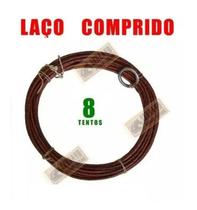 Laço Comprido 8 Tentos Chumbado Sovado E Pintado
