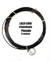 Laço couro 4 Tentos Guri Chumbado Inteiro sovado pintado