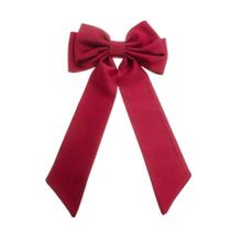 Laço de cabelo dani crepe amanda cherry Laço de cabelo dani crepe amanda cherry