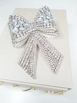 Laço de cabelo de noiva arabiano engrampado, strass Ref 211 / 0210 Laço de cabelo de noiva arabiano engrampado, strass Ref 211 / 0210