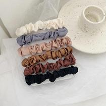Laço De Cabelo De Seda Minimalista Elegante, Versátil, De Alta Qualidade, Elástico Para Cabelo, Laço De Cabelo De Seda Minimalista Elegante, Versátil, De Alta Qualidade, Elástico Para Cabelo,