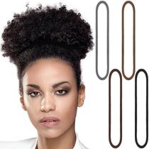 Laço de cabelo Dingion extra longo (80 unidades) para cabelos grossos e encaracolados