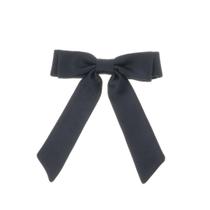 Laço de cabelo duplo fernanda crepe preto