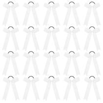 Laço de cabelo elástico Cheer Bows CEELGON College Style 20 peças Laço de cabelo elástico Cheer Bows CEELGON College Style 20 peças