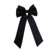 Laço de cabelo fabi crepe amanda preto Laço de cabelo fabi crepe amanda preto