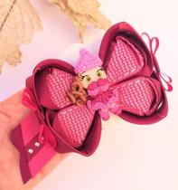 Laço De Cabelo Menininha Charmosa De Biscut Laço De Cabelo Menininha Charmosa De Biscut