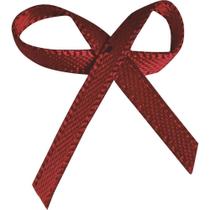 Laço de Cetim N00 026 Vermelho - Pacote com 50 Unidades Laço de Cetim N00 026 Vermelho - Pacote com 50 Unidades