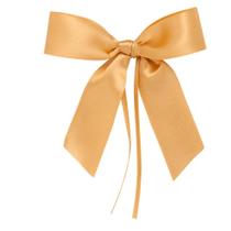 Laço de Cetim Simples Ouro M com Fitilho 4mm - Progresso