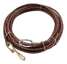 Laço De Couro Cru Pintado Profissional 4 Tentos Ferro Confira! Laço De Couro Cru Pintado Profissional 4 Tentos Ferro Confira!