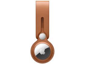 Laço de couro para Apple AirTag - Castanho Laço de couro para Apple AirTag - Castanho