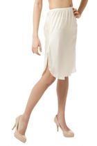 Laço de fenda dupla Malco Modes Half Slip, de comprimento reduzido, natural Laço de fenda dupla Malco Modes Half Slip, de comprimento reduzido, natural