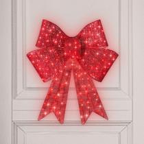 Laço de Natal Pré-iluminado XL (24 Polegadas) com 50 LEDs - Best Choice Laço de Natal Pré-iluminado XL (24 Polegadas) com 50 LEDs - Best Choice