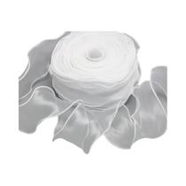 Laço De Organza De Seda Ondulada De 60mm Para Decoração De Cabelo, Embalagem De Presentes E Laço De Organza De Seda Ondulada De 60mm Para Decoração De Cabelo, Embalagem De Presentes E