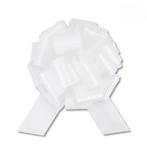Laço de presente HCHENBOW grande de 30,5 cm branco para embrulhar presentes x2