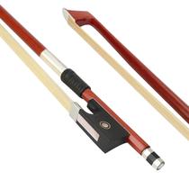 Laço de violino LMS tamanho real 1/4 Brazilwood Ebony Frog